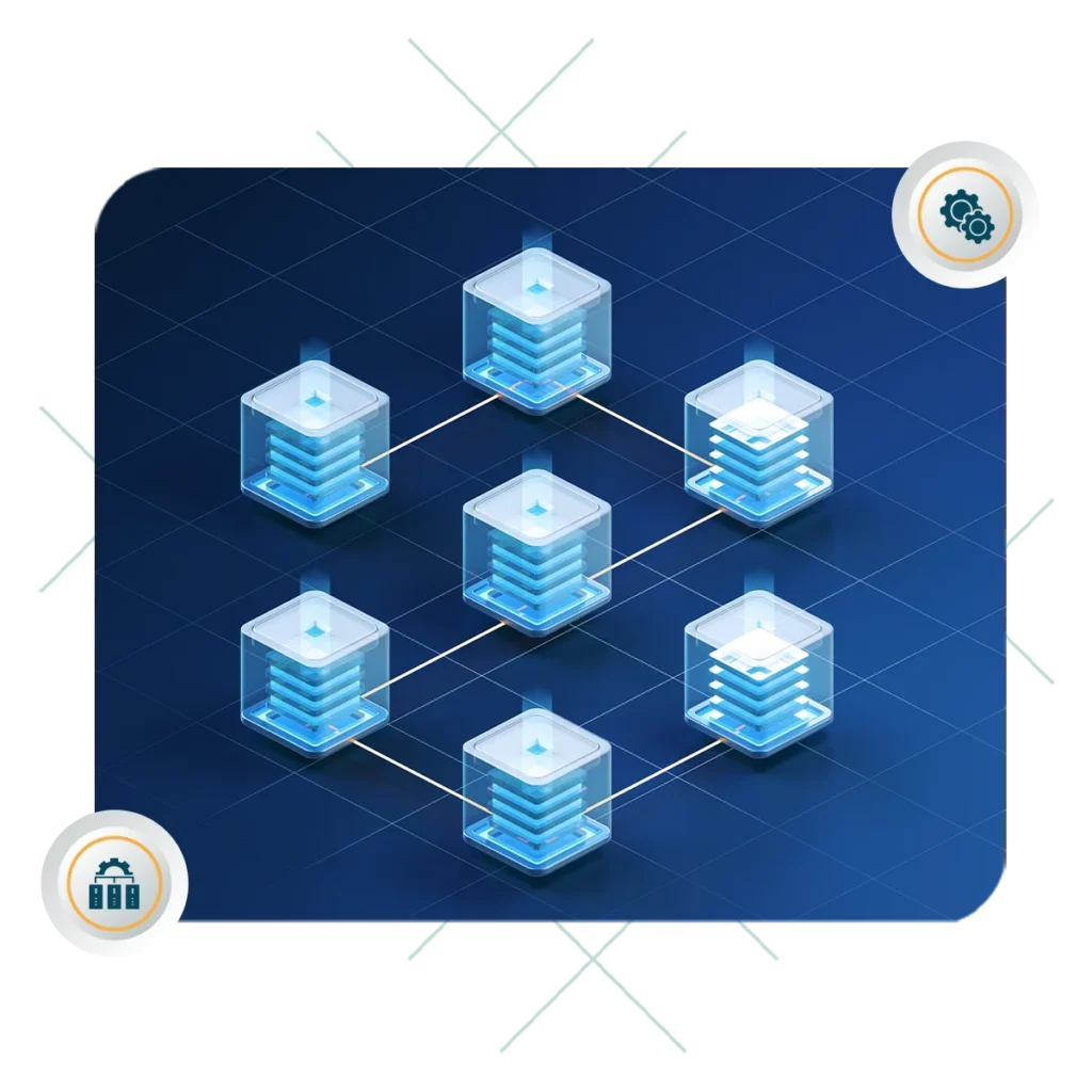Electronic Data Interchange EDI integration overview showing connected business systems